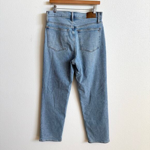 Madewell Light Blue Denim The Perfect Vintage Straight Jean Women's 29 NWOT - Picture 3 of 7